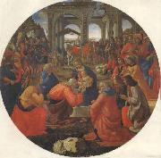 Domenico Ghirlandaio The Adoration of the Magi oil